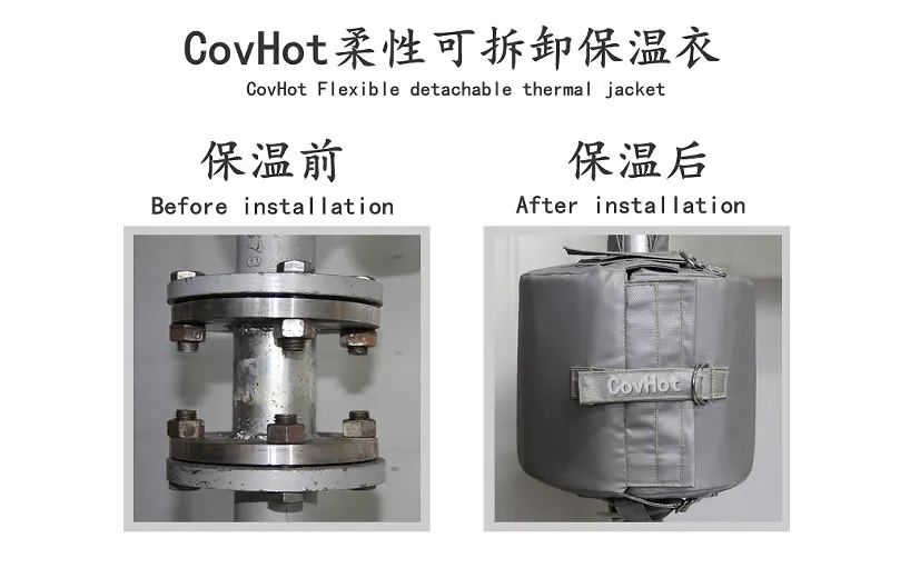 COVHOT?柔性可拆卸式<a href=http://www.540838.cn/e/tags/?tagname=%E4%BF%9D%E6%B8%A9%E8%A1%A3 target=_blank class=infotextkey>保溫衣</a>,蒸汽系統節能,節能保溫